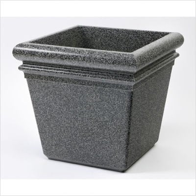 Commercial Zone StoneTec Series Square Planter Box Aspen