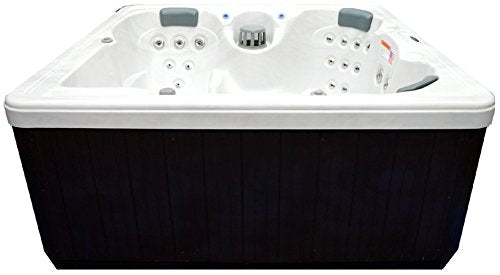 Home and Garden Spas 5 Person 51 Jet Spa with Stainless Jets and Ozone System Included Sterling White