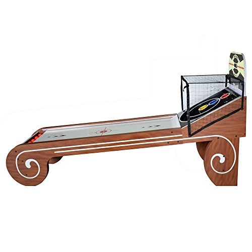 Hathaway Boardwalk 8-ft Arcade Ball Table Oak with LED Lighting