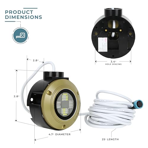 Manufacturers' Select ITC Premium SHOUL Dock Lighting Waterproof RGBW LEDs