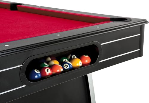Fat Cat Tucson 7' Pool Table with Automatic Ball Return Red