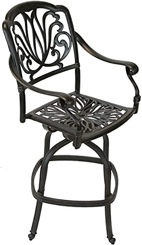 Generic Theworldofpatio Elizabeth 7 Piece Double Burner Bar Set