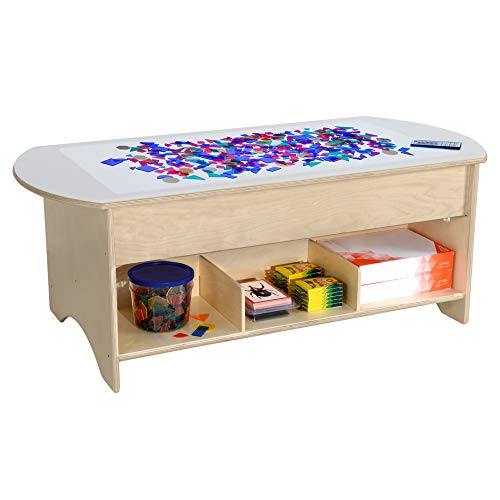 Wood Designs Baltic Birch Light Table with Storage 48