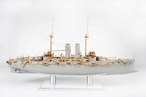 MK.1 Design 1:200 IJN Battleship Mikasa Detail-up Parts DX Pack Gold/White