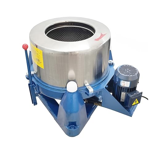 INTSUPERMAI Industrial Centrifugal Dehydrator 100LB Capacity 220V
