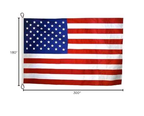 Annin Flagmakers American Flag Tough-Tex Polyester 15 x 25 Feet