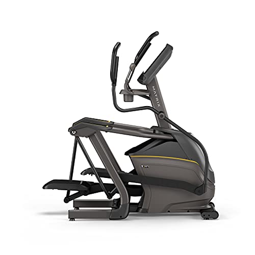 Matrix Fitness E50 Elliptical Trainer with XUR Console Black/Yellow