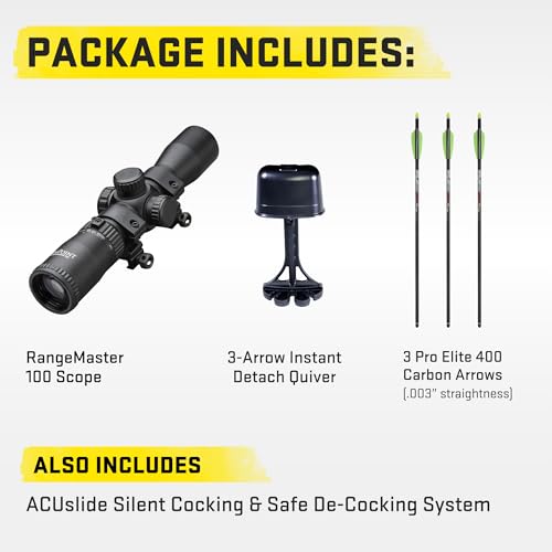 TenPoint Viper 430 Crossbow Vektra - 430 FPS with RangeMaster 100 Scope & ACUslide