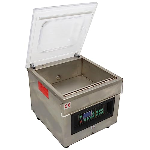 HQHAOTWU Commercial Vacuum Packaging Machine Stainless Steel Portable Sealer 17.7 Inch