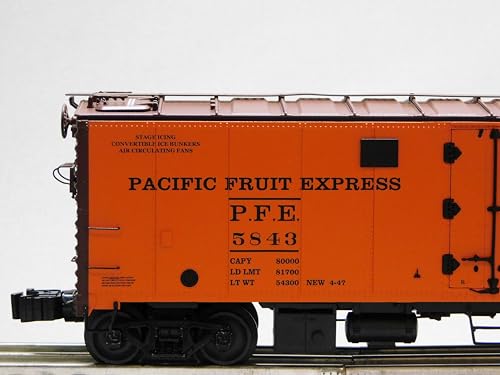 Lionel Pacific Fruit Express Vision Reefer Set 3 Pack P.F.E. 2326330