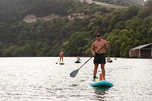 BOTE 10' FT 8" Breeze Aero Inflatable Stand Up Paddle Board Full Trax Citron