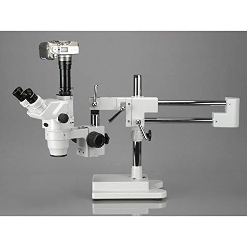 AmScope Professional Trinocular Stereo Zoom Microscope 2X-45X Clear