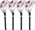 Majek Men's Golf All Hybrid Complete Partial Set Black