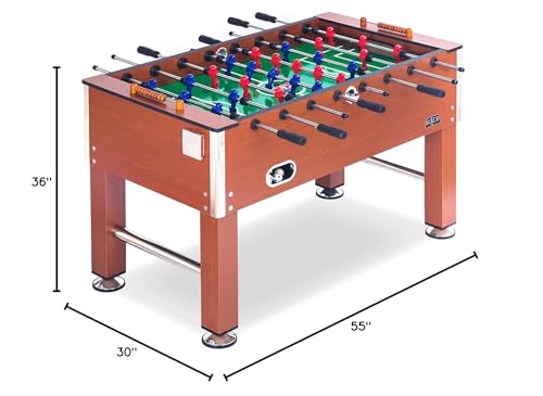 KICK Splendor 55" Foosball Table Brown