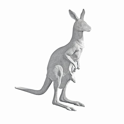 Design Toscano Australian Outback Kangaroo Garden Sculpture Antique Stone
