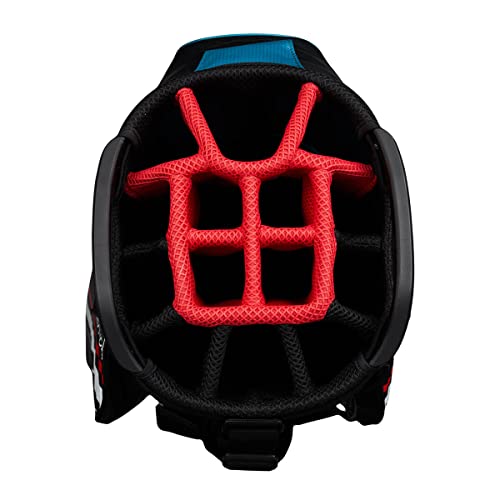 Callaway Golf Chev Dry Waterproof Cart Bag (2023 Version) Aqua/Black/Fire