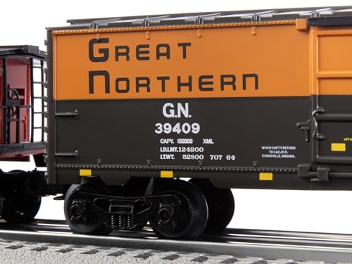 Lionel Great Northern Freight LionChief 5.0 Electric O Gauge Train Set with Bluetooth & Remote Multi-color