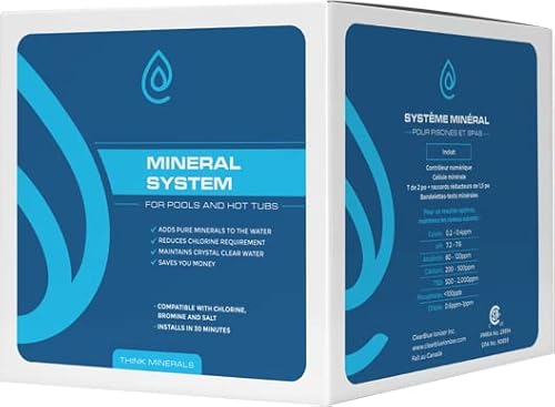 Think Minerals ClearBlue Mineral System Pool Ionizer Gray