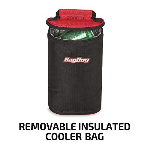 Bag Boy Chiller Hybrid Stand Bag Black/Charcoal/Red