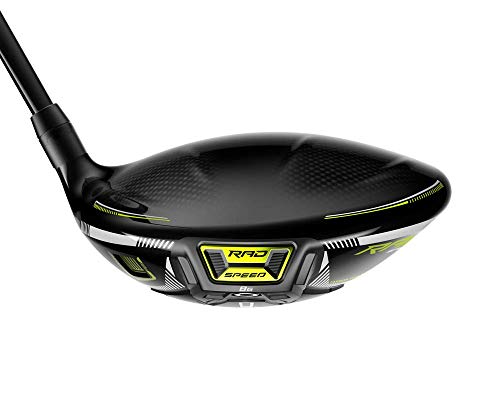 Cobra Golf 2021 Radspeed Draw Driver Gloss Black-Turbo Yellow