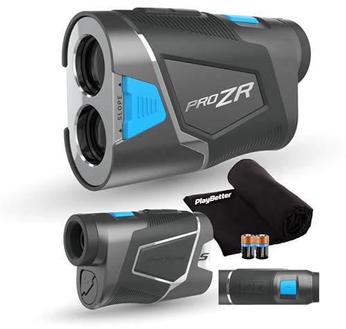 PlayBetter Shot Scope PRO ZR Golf Laser Rangefinder Gray