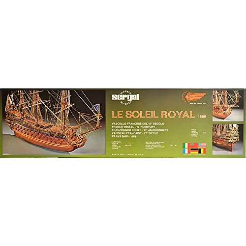 Mantua Model Soleil Royale 1:77 Scale Ship Wood