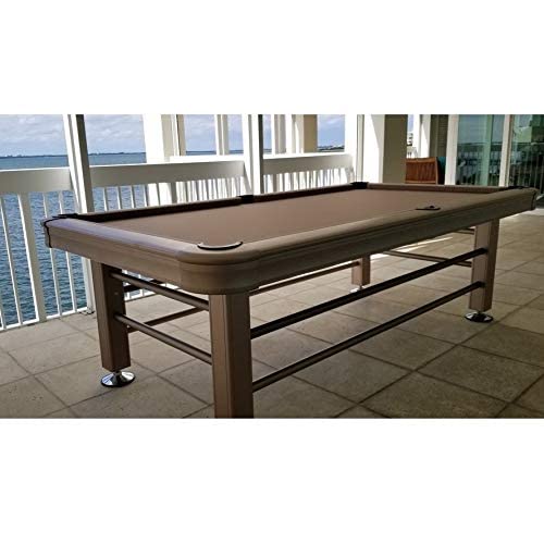 IMPERIAL Outdoor Pool Table Brown