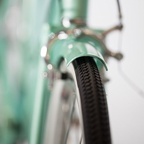 FIRTH SPORTS Nadine SE Women's Aluminum Step-Thru City Bike Green