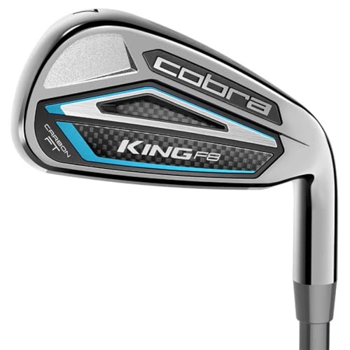 Cobra King F8 Iron Set 5-PW, SW Graphite Rogue Pro Womens Flex RH New 2018 Black/Blue