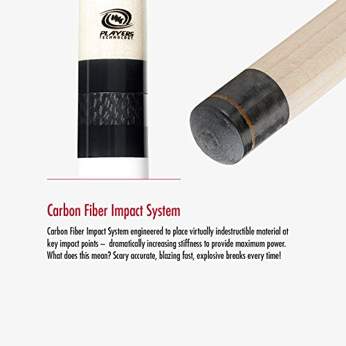 Players HXTP4 Jump Break Pool Cue Quadruple Threat Pure X