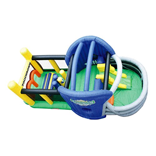 KIDWISE Gridiron Football Challenge Bounce House Orange