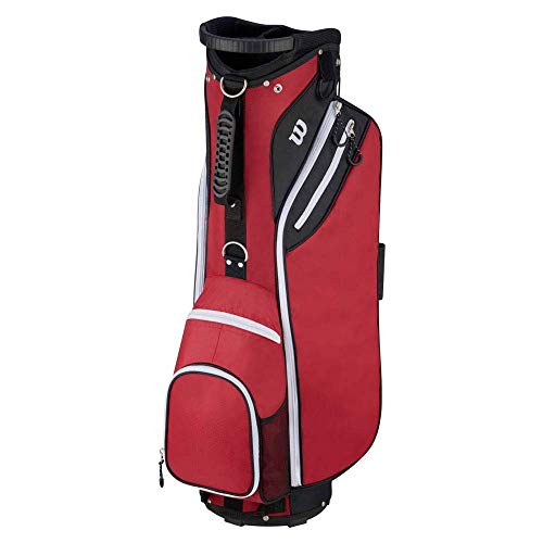 Wilson "W" Cart Golf Bag Red