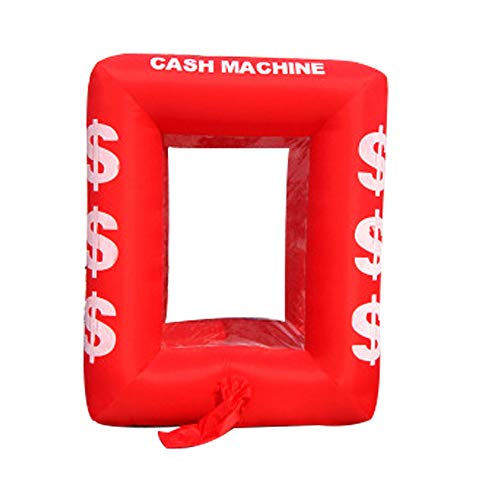 BMGIANT 87 Inch Inflatable Cash Cube Money Grab Machine with 2 Blowers