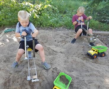 Generic Playground Sand Digger Mill Finish Stainless Steel