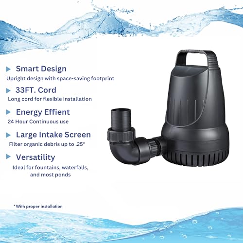 HALF OFF PONDS Simply Ponds 2100 Water Garden and Pond Kit with EPDM Liner Black