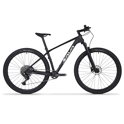 SAVADECK Carbon Fiber Mountain Bike Black