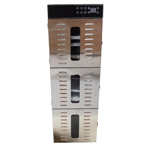 WYDDDARY 36 Layers Commercial Food Dehydrator 2400W with Timer and Temperature Control Silver