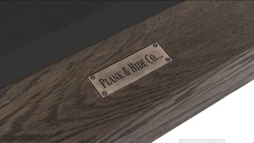 Empire USA Plank & Hide - Morse Billiard Pool Table (8') Barnwood Ash