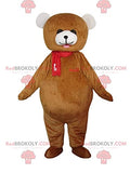 SPOTSOUND Big Brown and White Teddy Bear Costume