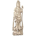 Design Toscano Guan-Yin Patroness of Compassion Outdoor Garden Statue 54" Antique Stone