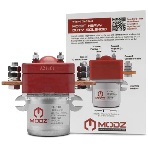 MODZ Navitas 440-Amp Golf Cart Controller Kit with Heavy Duty Solenoid