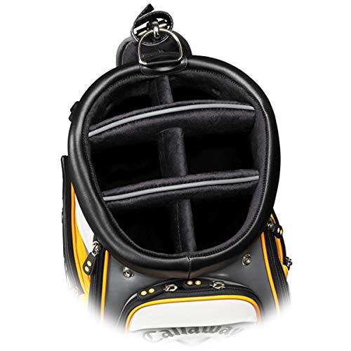 Callaway Men's Golf 2020 Mavrik Staff Bag - Black/White/Orange