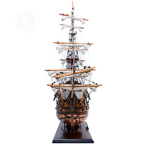 Old Modern Handicrafts HMS Victory Copper Bottom Model Red