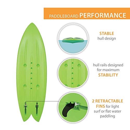 Lifetime Freestyle Paddleboard 9 Feet 8 Inch Lime Green