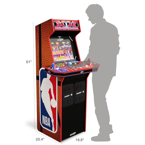 ARCADE1UP NBA Jam 30th Anniversary Deluxe Arcade Machine Multi