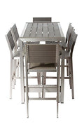 Pangea Home Betty 7 Piece Bar Set Grey