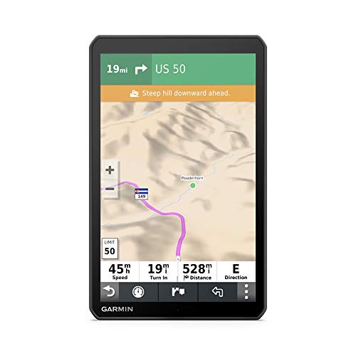 Garmin RV 890 GPS Navigator for RVs with 8” Display and Custom Routing