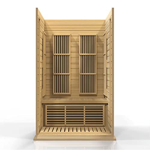 DYNAMIC SAUNAS Maxxus Toulouse MX-K206-01 FAR Infrared Sauna Natural Finish