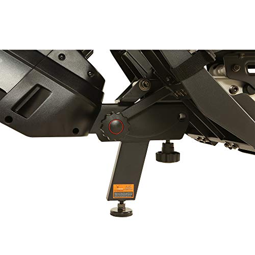 RESOLVE FITNESS R1 Commercial Dual Drive Rower Gray Red Black