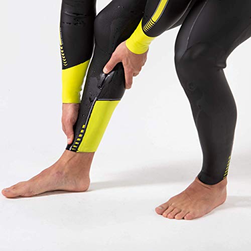 ZONE3 Men's Advance Wetsuit Black/Lime MediumTall